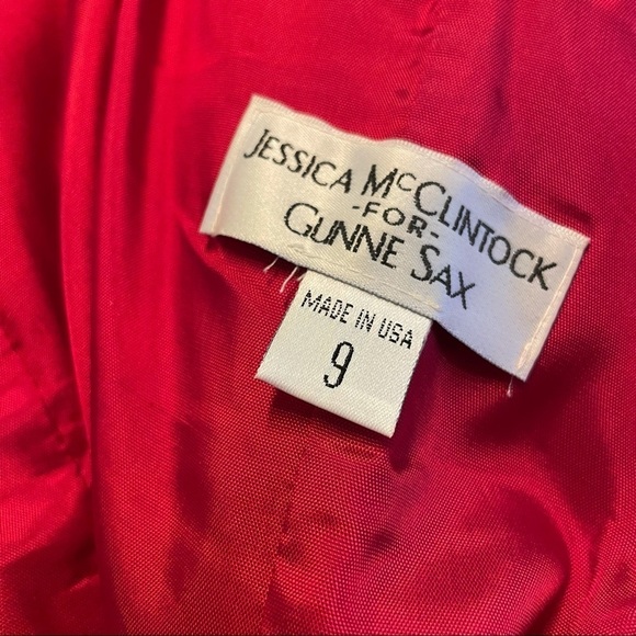 Gunne Sax By Jessica McClintock Vintage Dress - Picture 2 of 10